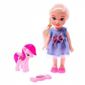 Кукла малышка «Майя» с пони и аксессуарами, МИКС