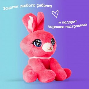 Игрушка мягкая «Зайка», розовый