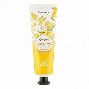 Deoproce Крем для рук парфюмированный с цитроном / Sweet Honey Yuja Perfumed Hand Cream, 50 мл