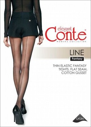 Line колготки (Conte)имитация шва, расположенным сзади ноги 20ден