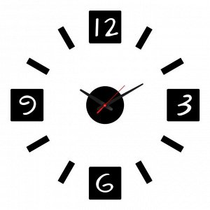 Часы настенные DIY "Классика", плавный ход d=70-80 см