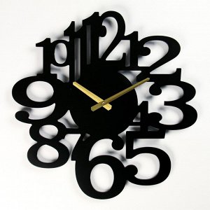 Настенные часы, серия: Интерьер, "Стайл", плавный ход, 47 х 47 х 0.8 см