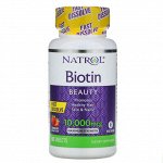 Биотин NATROL Biotin 10.000 мкг - 60 таблеток
