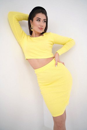 Женский костюм Желтый