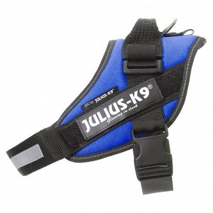 JULIUS-K9 шлейка для собак IDC®-Powerharness 1 (63-85см/ 23-30кг), синий