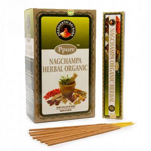 Благовония Ppure 15гр Herbal Organic аромапалочки Травяной сбор уп-12 шт