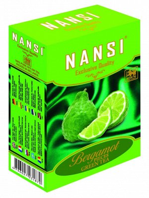 Чай Нанси зеленый чай с бергамотом 100 гр. * 60