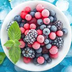 Замороженные фрукты, овощи, ягоды, вареники, пельмени, мороженое