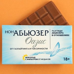 Молочный шоколад «Нонабьюзер», 27 г.