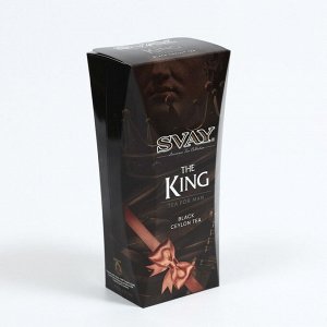 Чай чёрный SVAY The King, Tea for men, пирамидки, 60 г