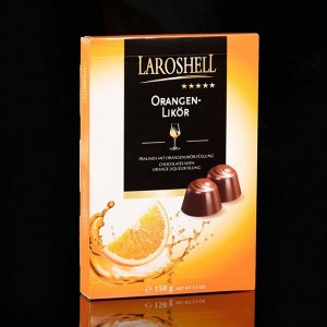 Конфеты пралине «Laroshell Orangenlik?r Pralin?s Orange Liqueur Pralin?», 150 г