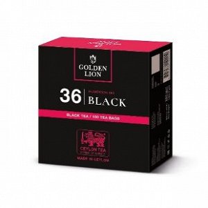 Чай черный GOLDEN LION 100пак*2гр