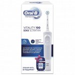 Нб ORAL_B Эл зуб/щ Vitlty D100.413.1 PRO SensUlt тип 3710+З/нить Pro-Expert ClinLine ПрохлМята 25м