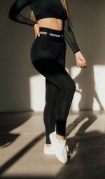 Леггинсы FORSTRONG Classic FS Black (Цвет Черный)