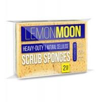 "Lemon Moon" Набор губок для посуды 2шт.11х6,5х2,1см L108