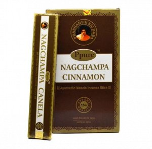 Благовония Ppure NAGCHAMPA CINNAMON аромапалочки 15 гр
