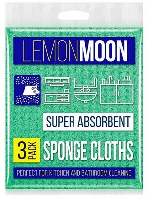 "Lemon Moon" Набор салфеток из целлюлозы 3шт. 18х20см L502