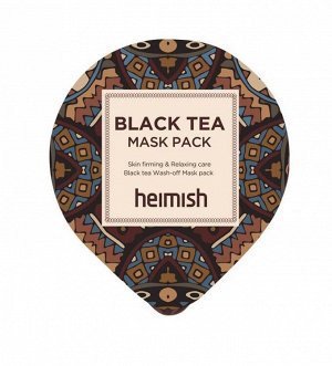 Heimish Антиоксидантная маска против отеков 5мл Black Tea Mask Pack