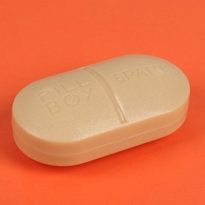 ONLITOP Таблетница «Pill Box», 6 секций, цвет МИКС