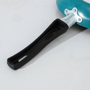 Сковорода Colibri, d=18 см, пластиковая ручка, антипригарное покрытие, цвет голубой