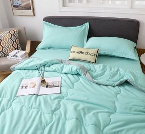 Viva home textile Комплект постельного белья Однотонный Сатин с Одеялом (простынь на резинке) FBR015
