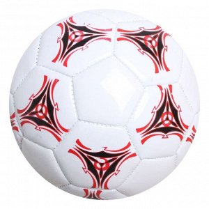 Мяч футбольный, 2 подслоя, глянец PVC, машинная сшивка, размер 2, цвета МИКС