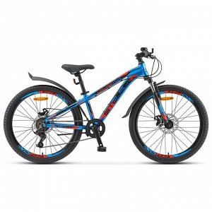 Велосипед 24" Stels Navigator-440 MD, V010, цвет синий, размер 11"