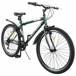 Велосипед 26" Progress модель Crank RUS, цвет темно-зеленый, размер рамы 19"