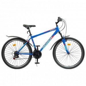 Велосипед 26" Progress модель Advance RUS, цвет синий, размер 19"