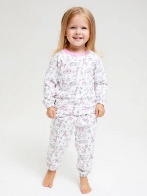 Пижама: джемпер, брюки "SLEEPY CHILD" для девочки (2820663)