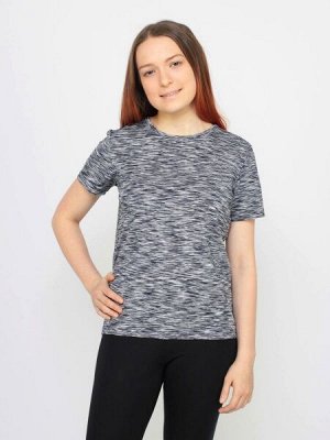 Спортивная футболка из бифлекса "CATFIT" для девочки (95409)