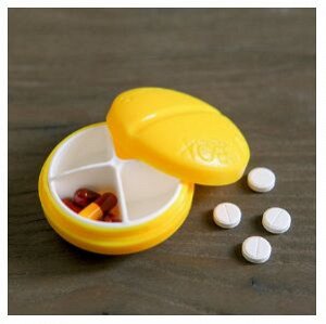 Карманная таблетница "Pill Box" круглая