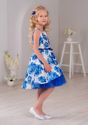 Серенада нарядное платье синий