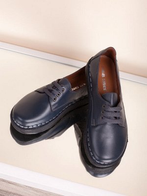 Топсайдеры/ Женские мега комфортые туфли из натуральной кожи (50105-02)