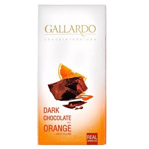 Шоколад GALLARDO DARK ORANGE 80 г