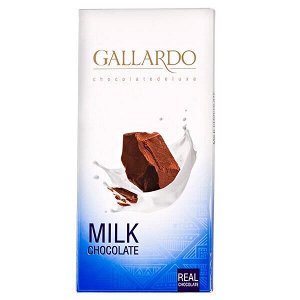 Шоколад GALLARDO MILK 80 г