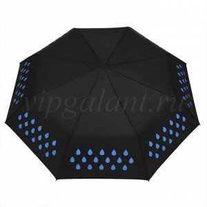Зонт женский 733817N RAINDROPS облегченный с проявляющимся рисунком