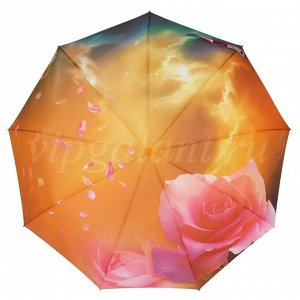 Складной женский зонт Dolphin 109 роза