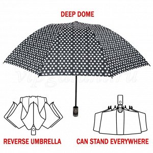 Зонт женский 733802 RAINDROPS 3 сл с/а Reverse umbrella