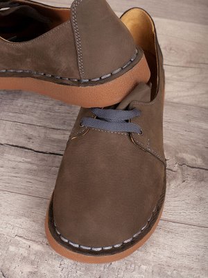 Топсайдеры/ Женские мега комфортые туфли из натуральной кожи (50114-68)