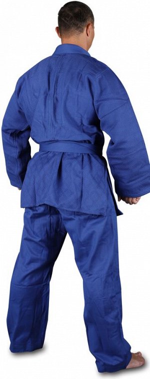 Кимоно дзюдо хлопок куртка 600-650г/м2,брюки 280-320г/м2 56-58/190 Синий