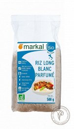 Рис ароматный белый длиннозерный (Вес: 500 г / Бренд: MARKAL)