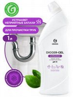 Средство щелочное для прочистки канализационных труб &quot;Digger-gel&quot; Professional (флакон 1000 мл)