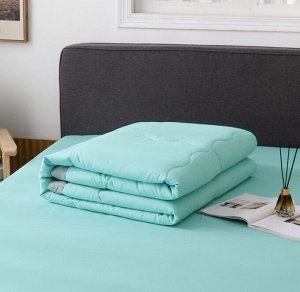 Viva home textile Комплект постельного белья Однотонный Сатин с Одеялом (простынь на резинке) FBR015