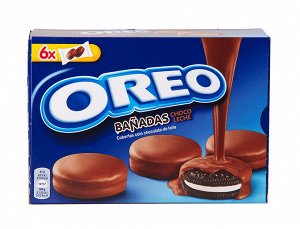 Печенье OREO/ОРЕО Choc Milk в молочном шоколаде (Испания), 246 г