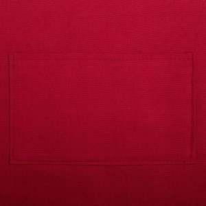 Фартук Доляна "Классика", цв.бордовый, 80*60 см, 100% п/э