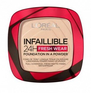 Loreal paris пудра «infaillible 24 fresh wear» нового поколения, 30мл, 20 Ivory