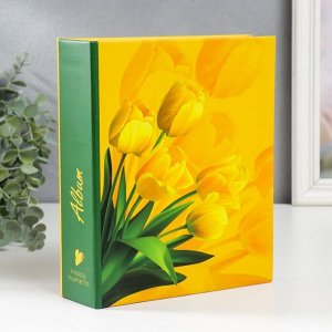 Фотоальбом на 200 фото "Жёлтые тюльпаны" 10х15 см