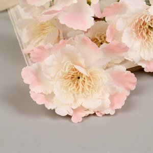 Цветы искусственные "Бегония Вайт" 60 см, розовый