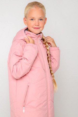 Crockid Пальто(Весна-Лето)+girls (винтажный розовый)